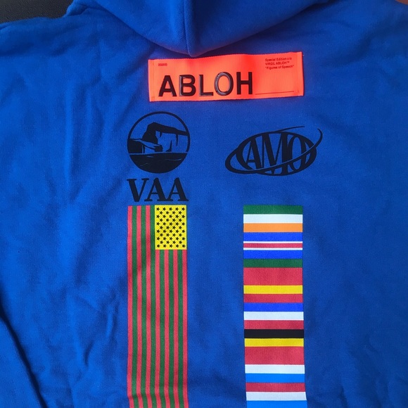 Virgil Abloh Hoodie - Picture 2 of 3